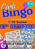 bingo poster cotswolds - 27th September