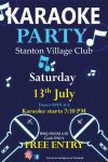 Karaoke Party Poster - 13th July