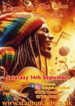 Reggae and Ska Disco Poster - 14th September