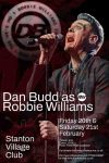 Robbie Williams Tribute Gloucestershire - Dan Budd Poster - 20th & 21st February 2026